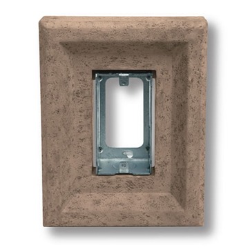 Taupe Receptacle Stone