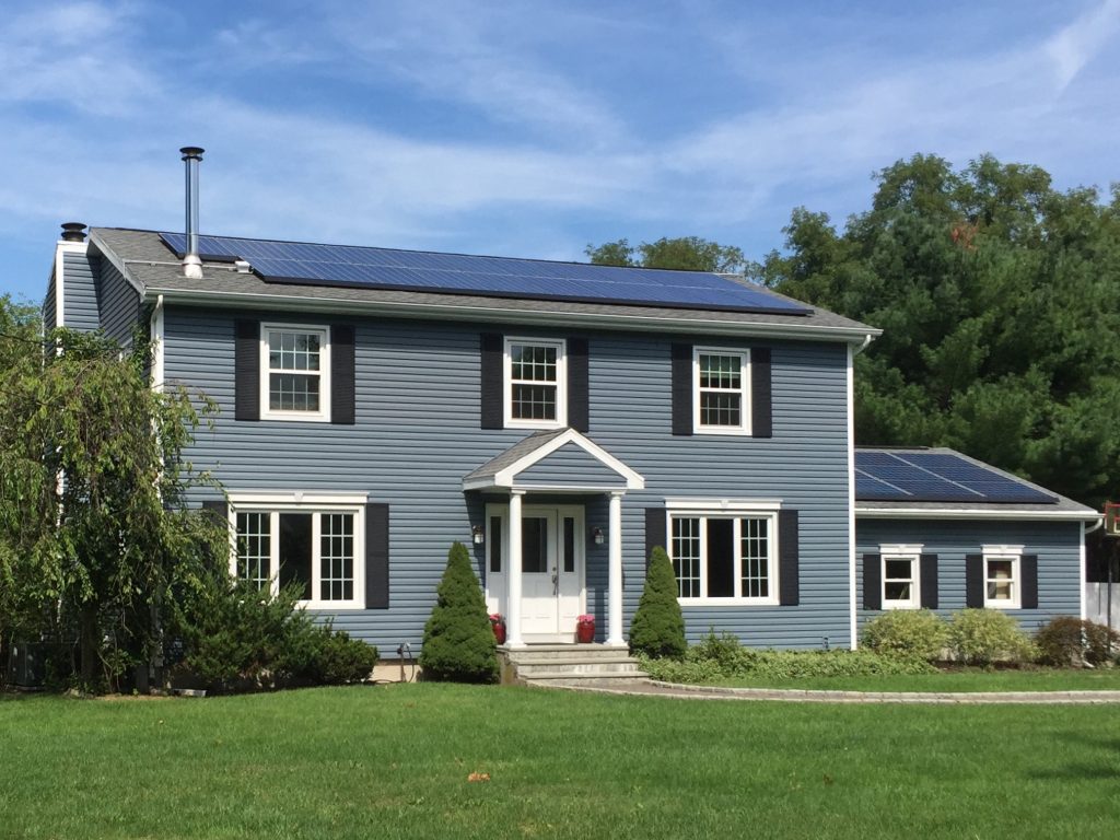 Harbor Blue Siding and Windows in East Moriches